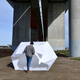 Illustration for article titled This Origami-Inspired Emergency Shelter Pops Open in Seconds